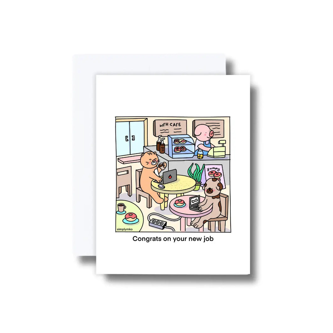 New Job Greeting Card