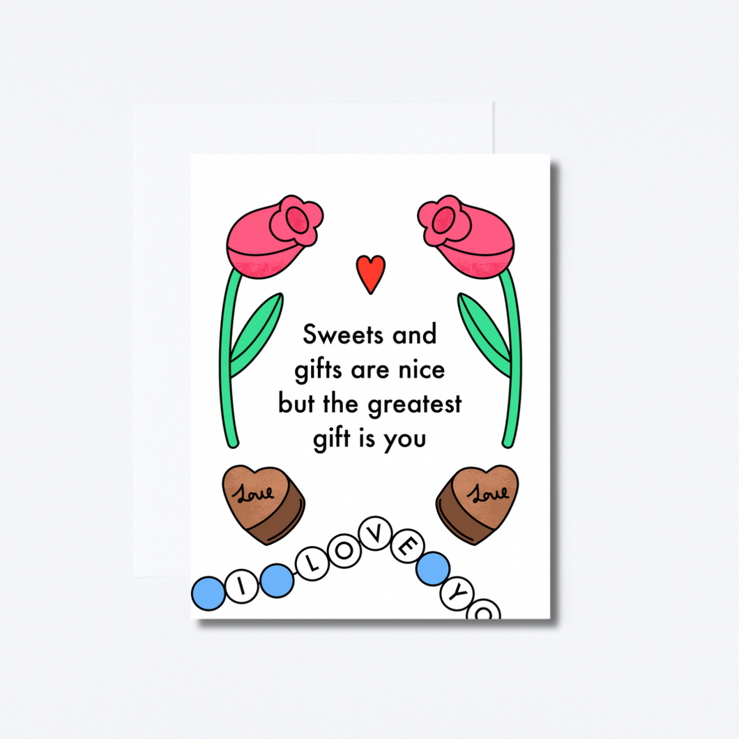 Sweets and Gifts Greeting Card