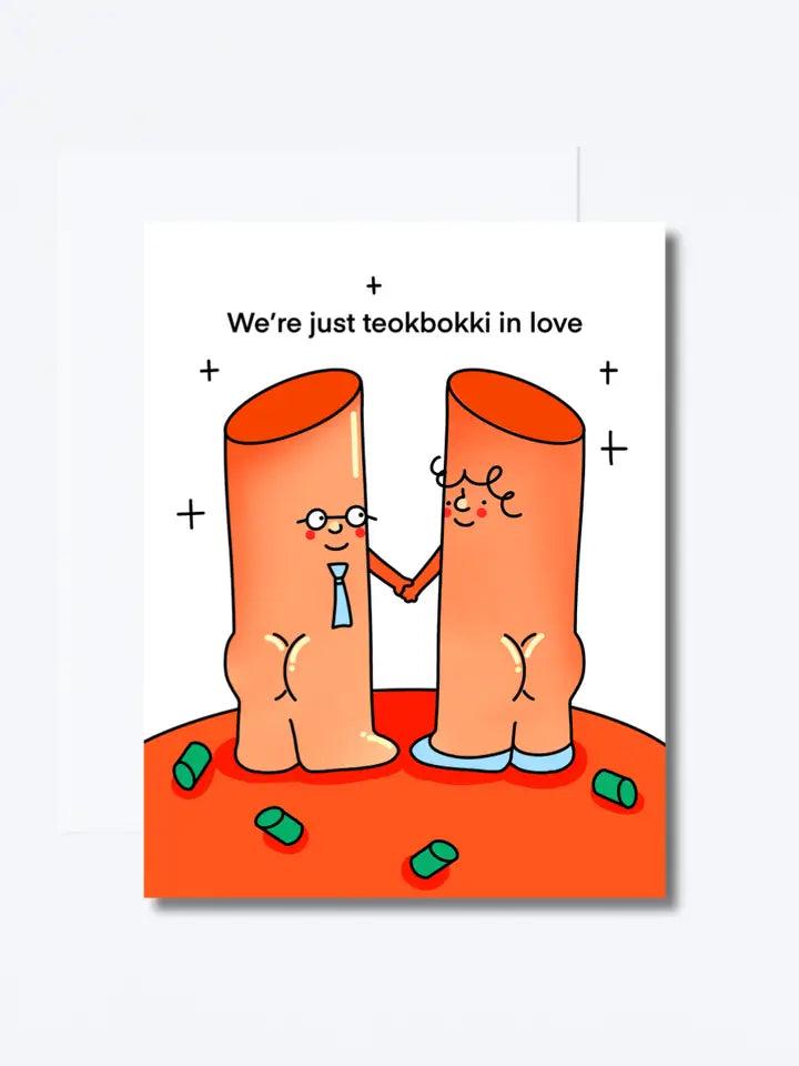 Tteokbokki Greeting Card