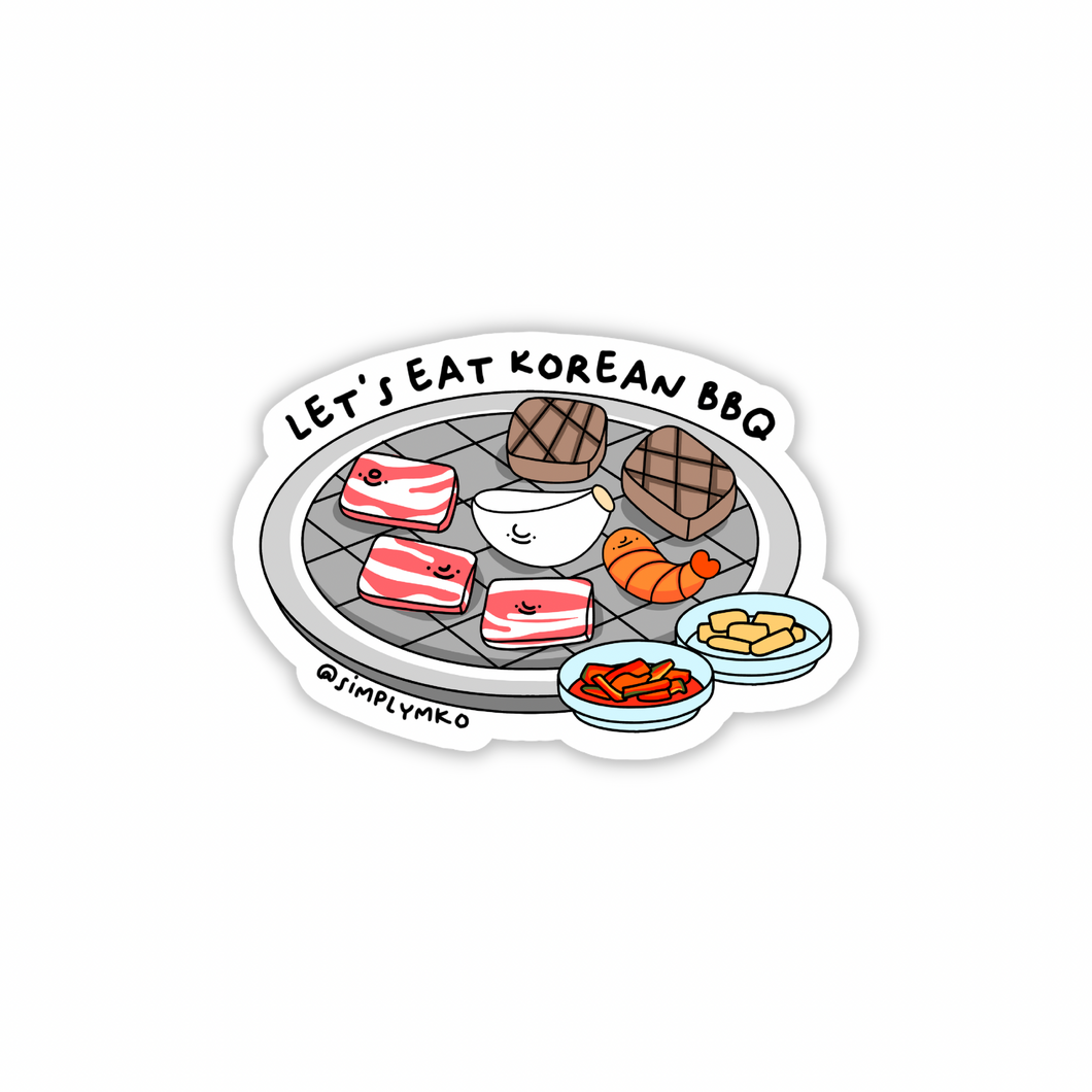Korean BBQ Sticker