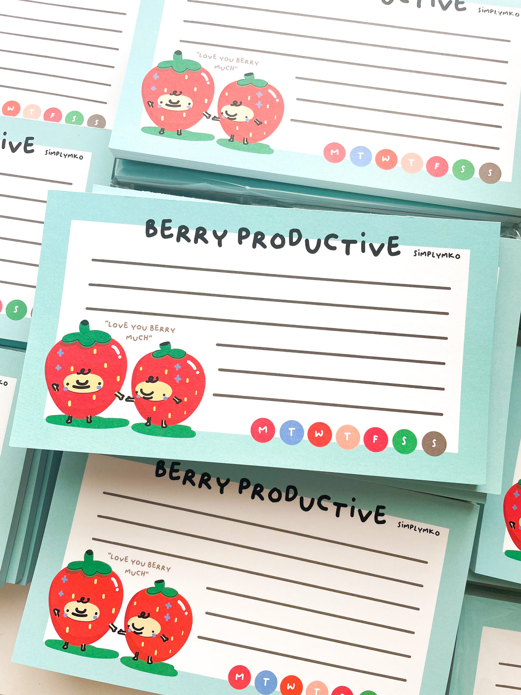 Berry Productive Notepad