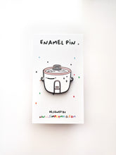 Load image into Gallery viewer, Rice Cooker Enamel Pin

