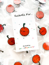 Load image into Gallery viewer, Cherry Enamel Pin
