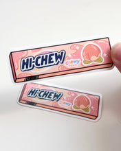 Load image into Gallery viewer, Hi-Chew Peach sticker
