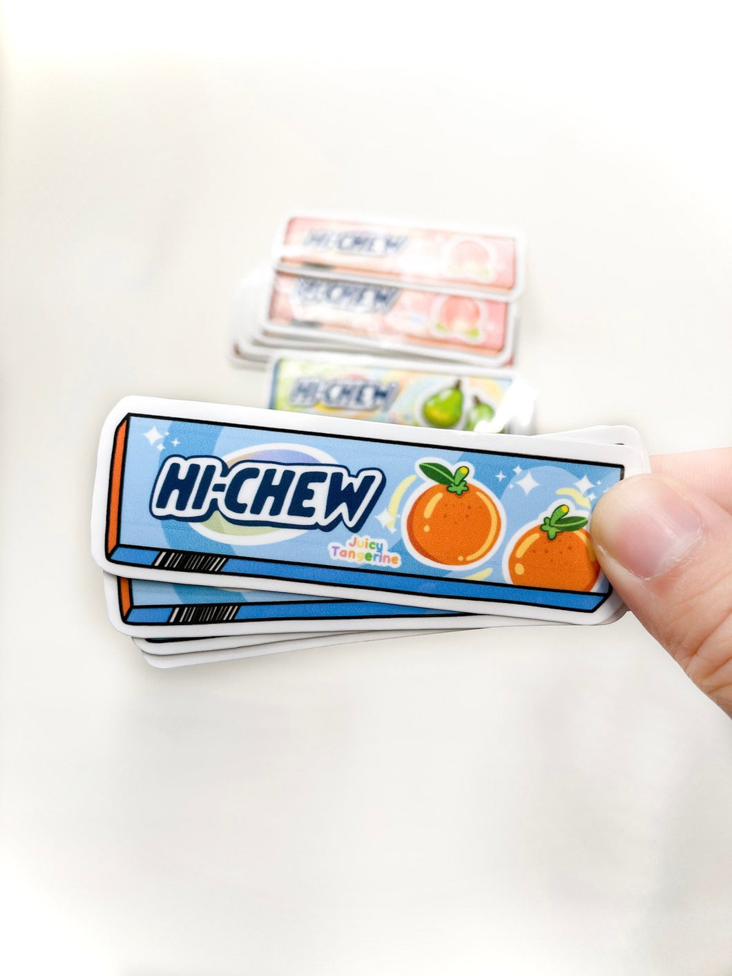 Orange Hi-Chew Sticker